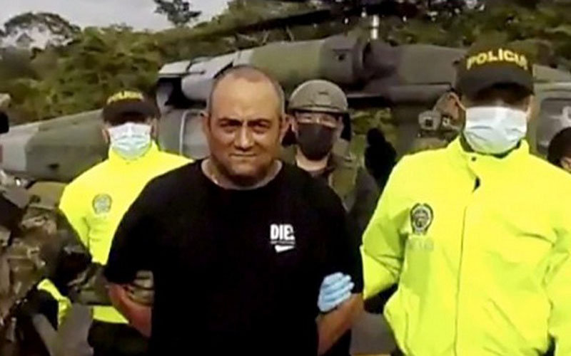 Bos Narkoba Terbesar Kolombia Otoniel Ditangkap, Setara Escobar